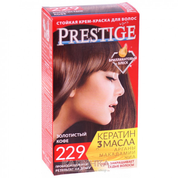 VIP`S Prestige 229 - золотистый кофе 50/50 мл